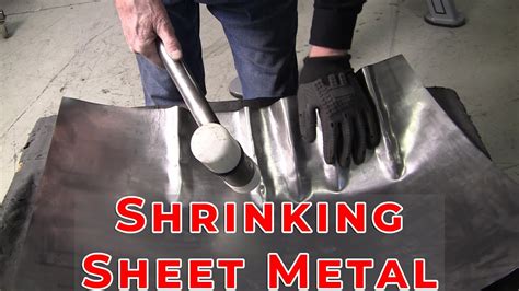 sheet metal shaping techniques|how to shrink sheet metal.